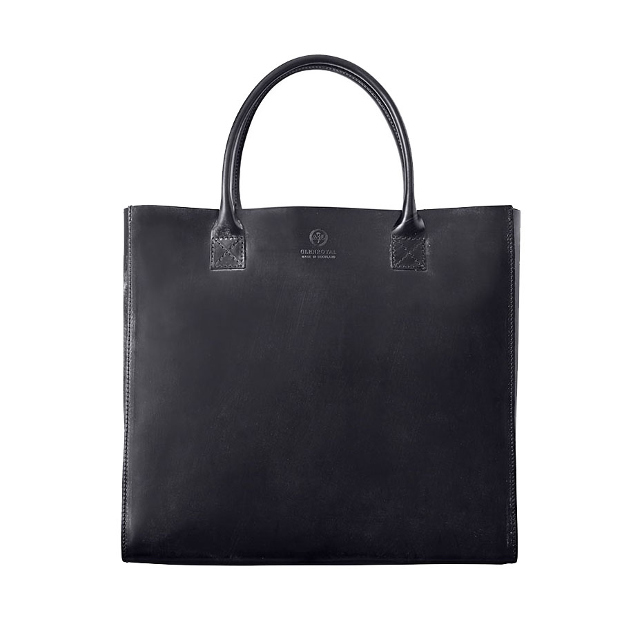 LEATHER TOTE BAG L