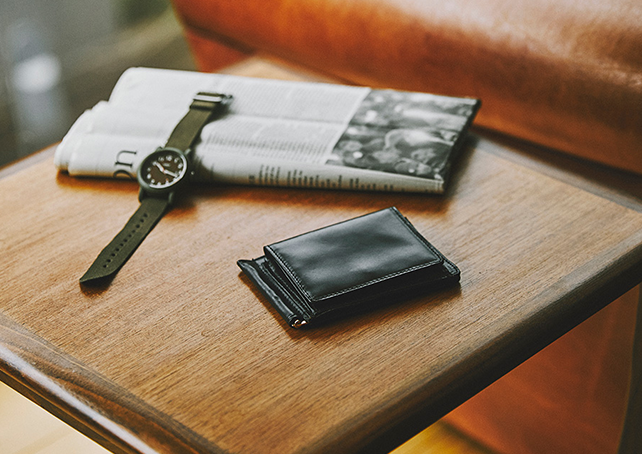 MONEY CLIP WITH COIN POCKET | JOURNAL | GLENROYAL GLENROYAL 